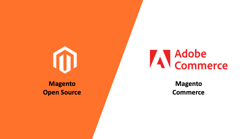 Magento in den 2 Varianten Open-Source und Commerce